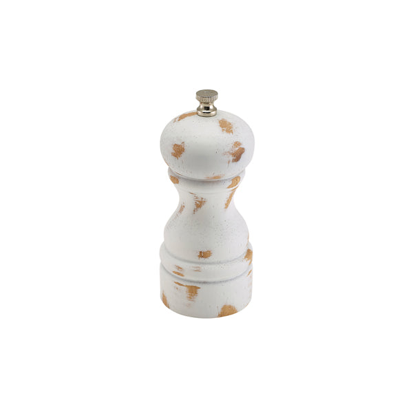 White Wash Salt/Pepper Grinder 13cm Box of 6