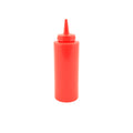 Genware Squeeze Bottle Red 12oz/35cl