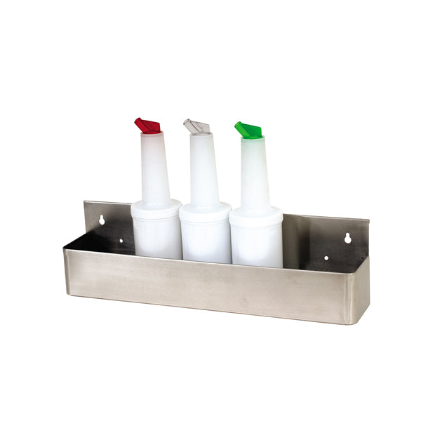 GenWare Stainless Steel 6 Bottle Speed Rail 55cm/22"