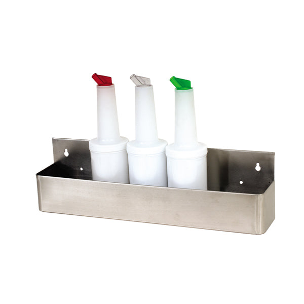 GenWare Stainless Steel 8 Bottle Speed Rail 80cm/32"
