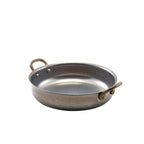 GenWare Vintage Steel Round Dish 18.5 x 4.5cm Pack of 6