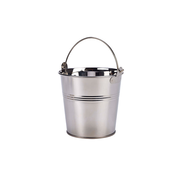 Stainless Steel Serving Bucket 10cm Dia Pack of 12