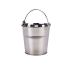 Stainless Steel Serving Bucket 12cm Dia Pack of 12