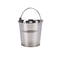 Stainless Steel Serving Bucket 12cm Dia Pack of 12