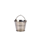 Stainless Steel Serving Bucket 7cm Dia 4oz Pack of 12