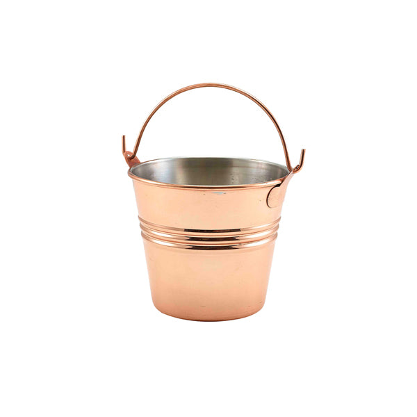 Copper Plated Serving Bucket 10cm Dia Pack of 12