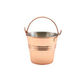 Copper Plated Serving Bucket 10cm Dia Pack of 12