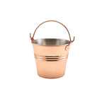 Copper Plated Serving Bucket 10cm Dia Pack of 12