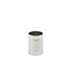Stainless Steel Can 7.8cm Dia x 10.8cm Pack of 12
