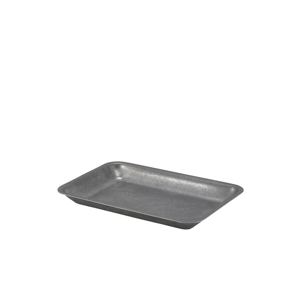 GenWare Vintage Steel Tray 20 x 14cm Box of 24