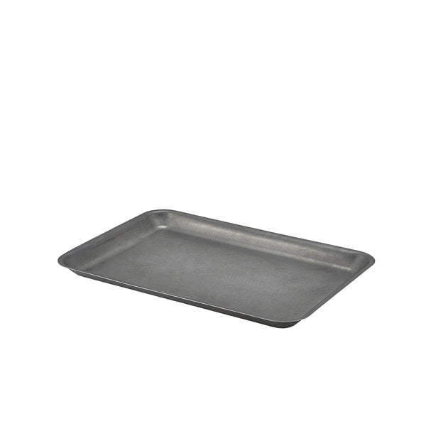 GenWare Vintage Steel Tray 31.5 x 21.5cm Box of 12