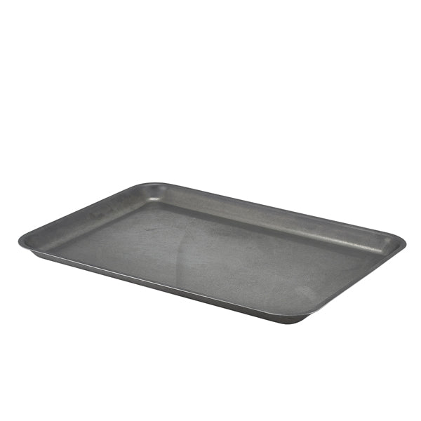 GenWare Vintage Steel Tray 37 x 26.5cm Box of 12