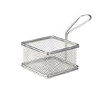 Serving Fry Basket Square 9.5X9.5X6cm Pack of 6