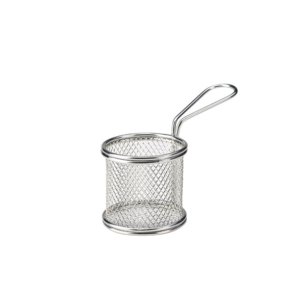 Serving Fry Basket Round 9.3 X 9cm Pack of 6