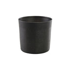 GenWare Black Vintage Steel Serving Cup 8.5 x 8.5cm Pack of 12