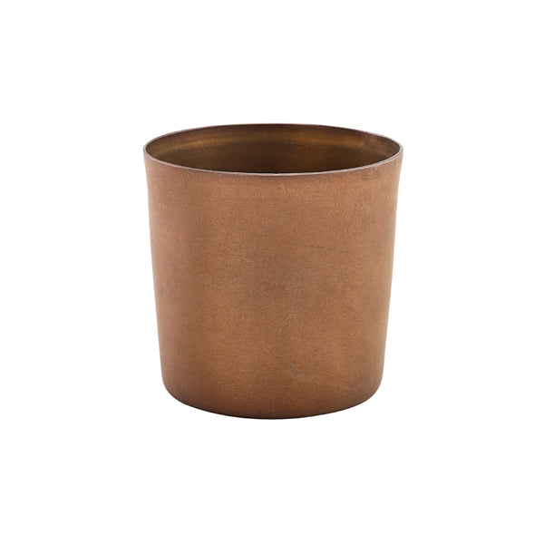 GenWare Copper Vintage Steel Serving Cup 8.5 x 8.5cm Pack of 12