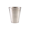 GenWare Beaded Stainless Steel Serving Cup 38cl/13.4oz Pack of 12