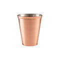 GenWare Beaded Copper Plated Serving Cup 38cl/13.4oz Pack of 12