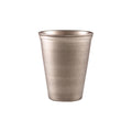 GenWare Beaded Vintage Steel Serving Cup 38cl/13.4oz Pack of 12