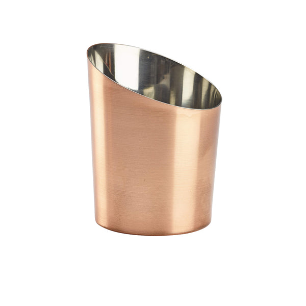 Copper Plated Angled Cone 9.5 x 11.6cm (Dia x H) Pack of 12