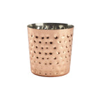 Hammered Copper Plated Serving Cup 8.5 x 8.5cm Pack of 12