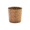 GenWare Copper Vintage Steel Hammered Serving Cup 8.5 x 8.5cm Pack of 12