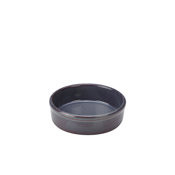 Terra Stoneware Rustic Blue Tapas Dish 13cm Pack of 12