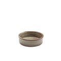 Terra Porcelain Grey Tapas Dish 10cm Pack of 12