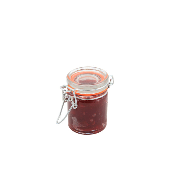 Genware Glass Terrine Jar 50ml 6.3 x 4.5cm Box of 24