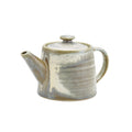 Terra Porcelain Matt Grey Teapot 50cl/17.6oz Pack of 6