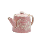 Terra Porcelain Rose Teapot 50cl/17.6oz Pack of 6