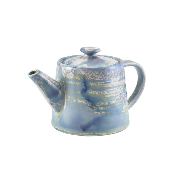 Terra Porcelain Seafoam Teapot 50cl/17.6oz Pack of 6