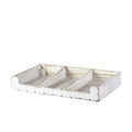 White Wash Wooden Display Crate