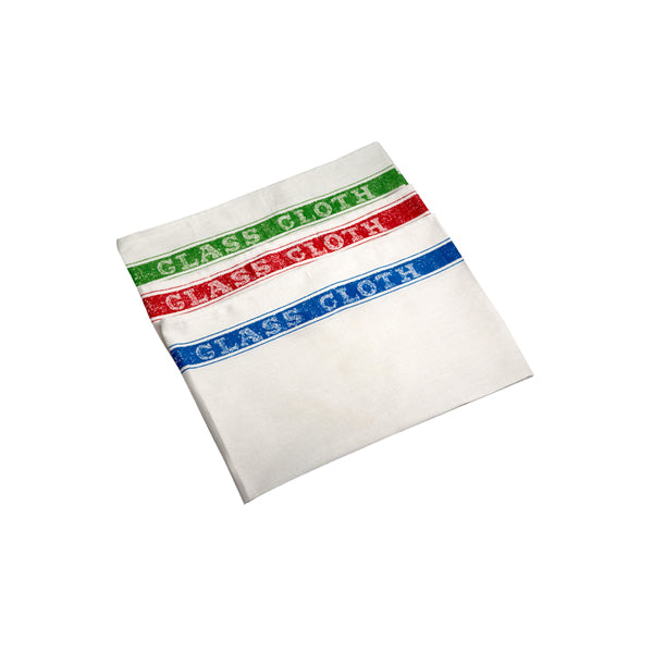 Printed Cotton Glass Cloth 50X76cm 10Pcs Mix Colours