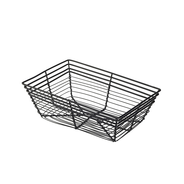 Wire Basket, Rectangular 23 x 15 x 7.5cm Pack of 6