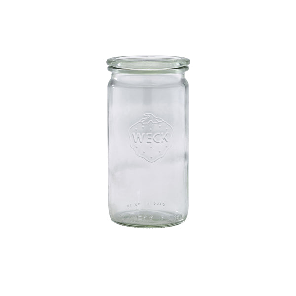 WECK Cylindrical Jar 34cl/12oz 6cm (Dia) Pack of 12