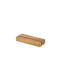 Acacia Wood Menu Stand 20 x 3.2 x 7.5cm