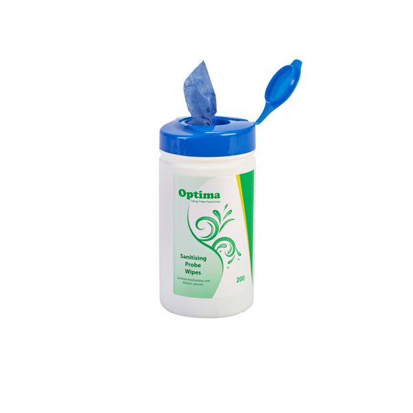 Ramon Hygiene Probe Wipes Tub Of 200 13X13cm