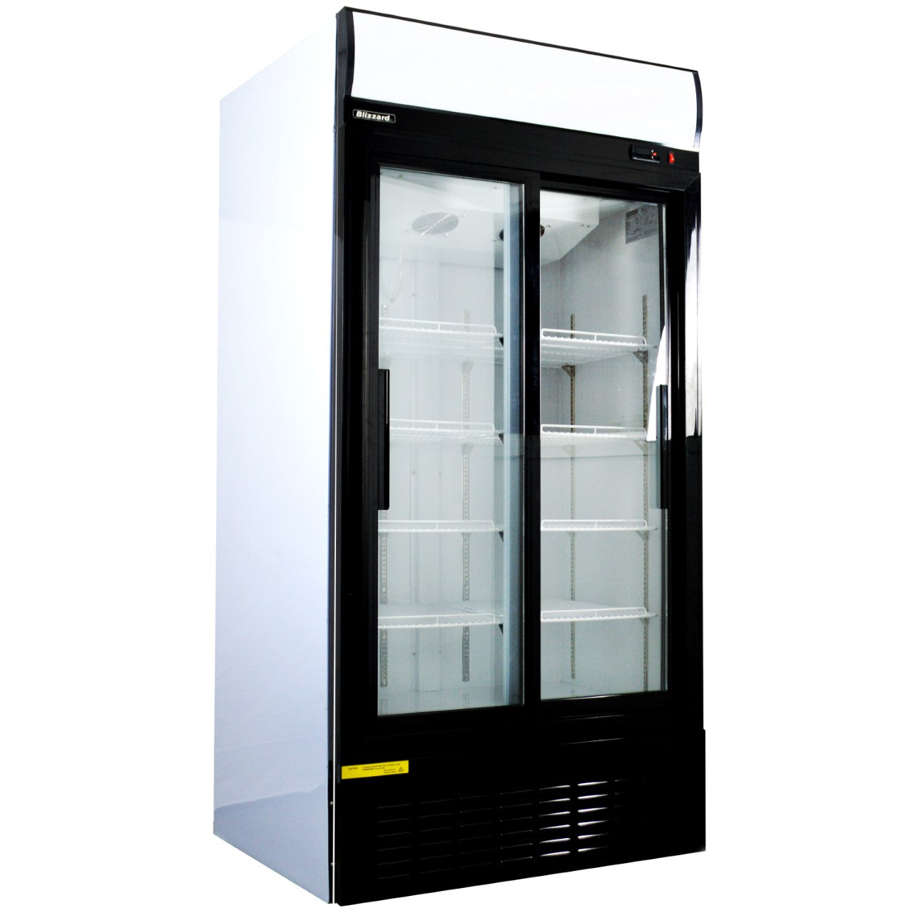 Blizzard GD630 630 Ltr Double Door Upright Glass Display Fridge 2-3 Days Delivery