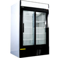 Blizzard GD900 908Lt Hinged Twin Door Merchandiser with 8 Shelves & Canopy 2-3 Days Delivery