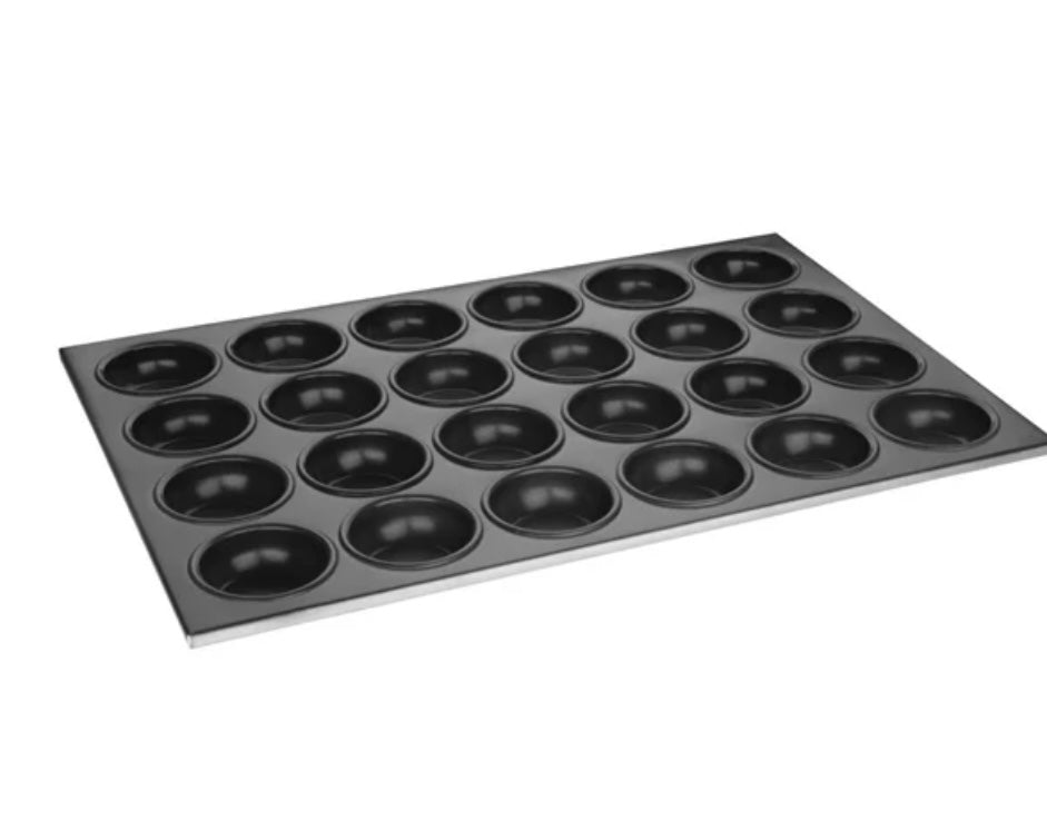 Vogue Aluminium Non-Stick Muffin Tray 24 Cup (1)
