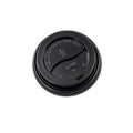 Sip Through PS Domed Lids (227ml/8oz) Black  1x1000
