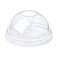 Clear Dome Lid with Hole for Smoothie Cup RPET (98mm) Box of 1000 (Fits 12oz &16oz Cups)