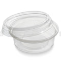 Portion Pot+Lid Round PP+RPET (56ml/2oz) Clear Box of 1000