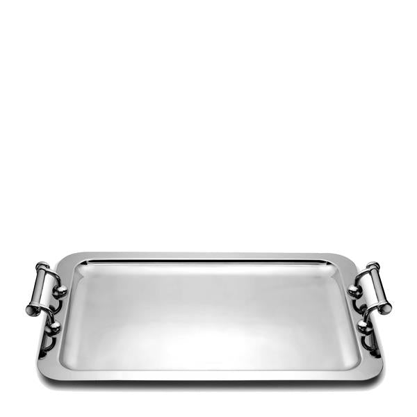 Mirror Finish Stainless Steel Rectangular Tray 470 x 318mm