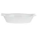 Porcelite Oval Eared Dish 21.5cm/8.75" Box of 4