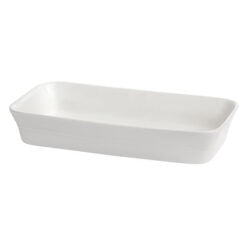 White Rectangular Dish 32.5x19x5.5cm Box of 4