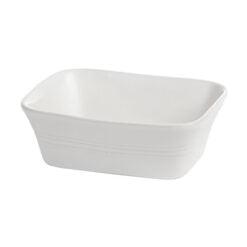 White Rectangular Baker 16.5x13x5.5cm Box of 8